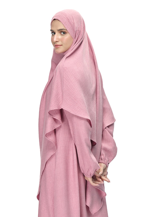 1-LAYER KHIMAR-PINK