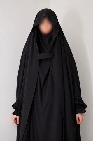 SAUDI JILBAB - BLACK