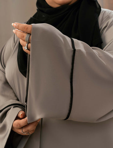 MIST ABAYA- GREY