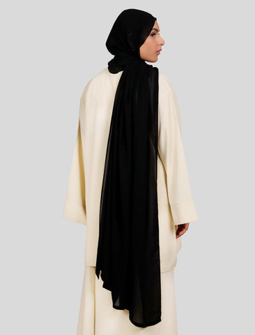 Plain Hijab - Siyah