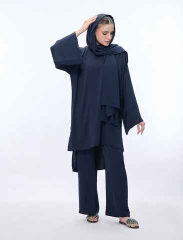 BASIC CO-ORD SET– NAVY BLUE