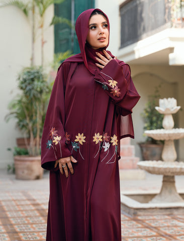 EMBELLISHED BERRY DUSK