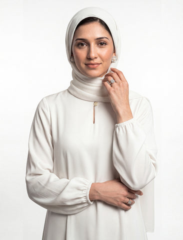 EVERYDAY ABAYA - WHITE