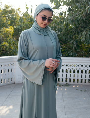 EMBELLISHED MINTED SAGE