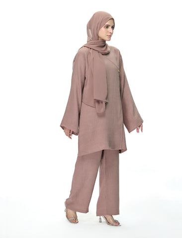 CO-ORD SET– LIGHT TAUPE