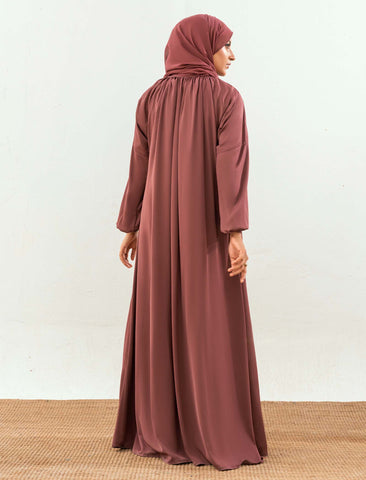 REEM ABAYA- MUAVE