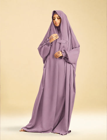 SAUDI JILBAB - Light Purple - SALE