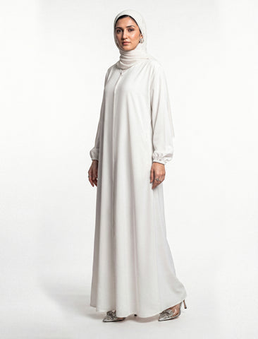 EVERYDAY ABAYA - WHITE