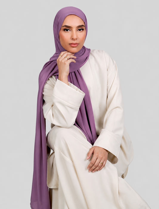 Plain Hijab - Lavender