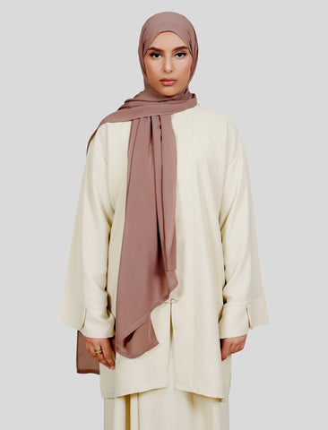Plain Hijab - Rosewood