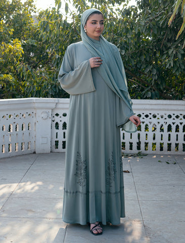 EMBELLISHED MINTED SAGE