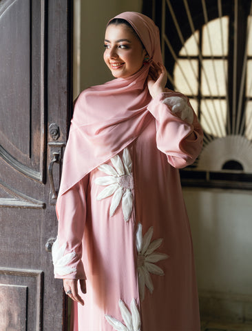 EMBELLISHED DUSKY ROSE