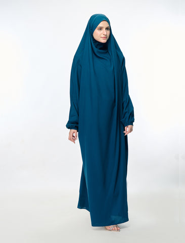 NAMAZ CHADAR - TEAL BLUE
