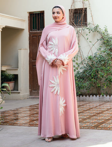 EMBELLISHED DUSKY ROSE