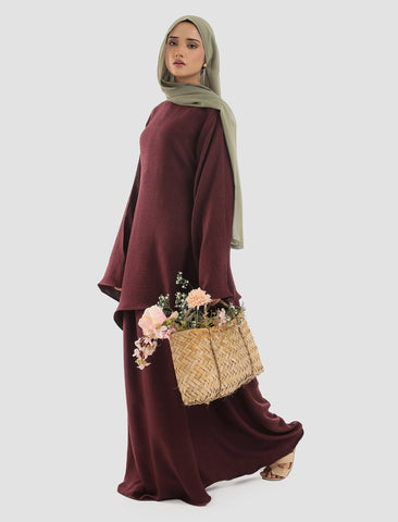 Co-ord set - Maroon