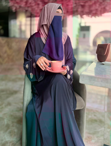 ZOE ABAYA- NAVY BLUE