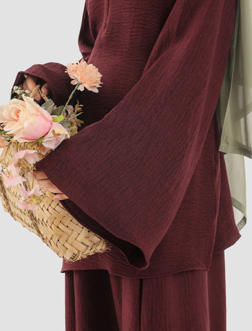 Co-ord set - Maroon