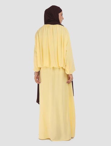 Co-ord set- butter yellow