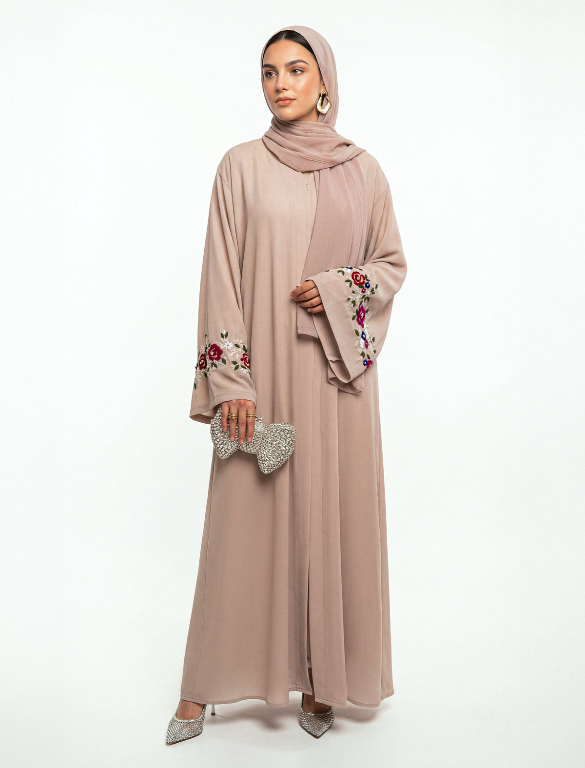 EMBELLISHED ELAN - BEIGE