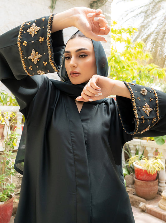 ALYAZYA EMBELLISHED ABAYA