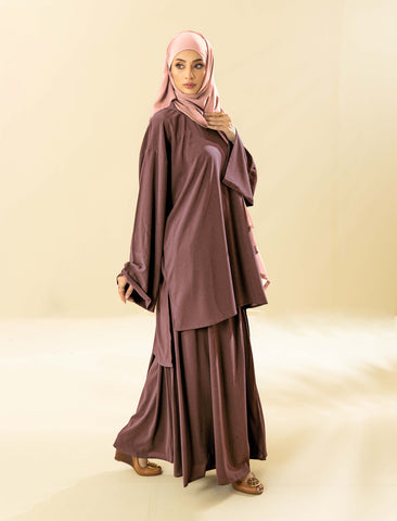 CO-ORD SET - BROWN