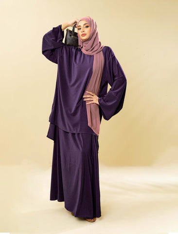 CO-ORD SET - PURPLE