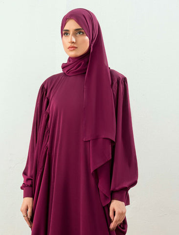 Hijab-Burgundy