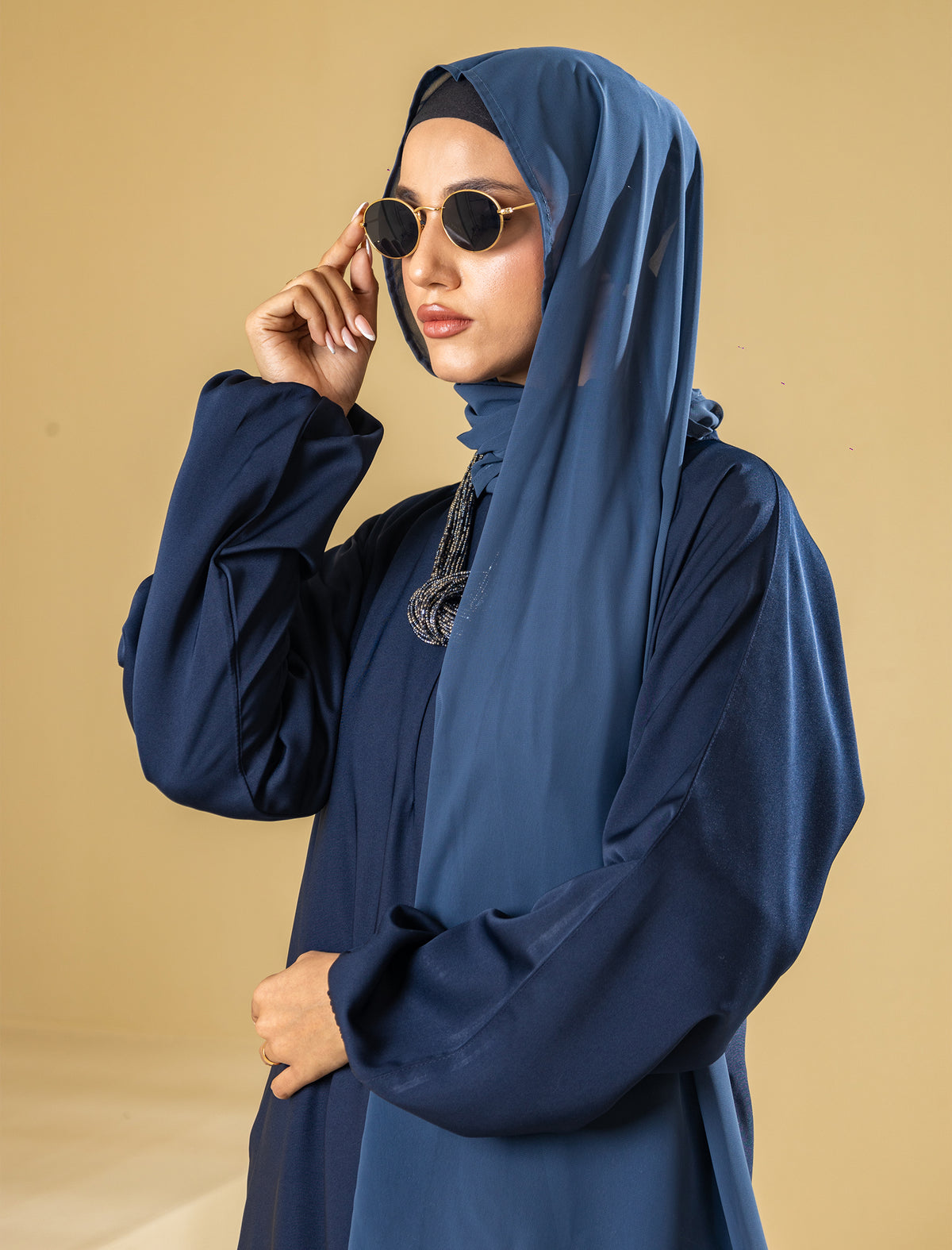Hijab-Denim Blue