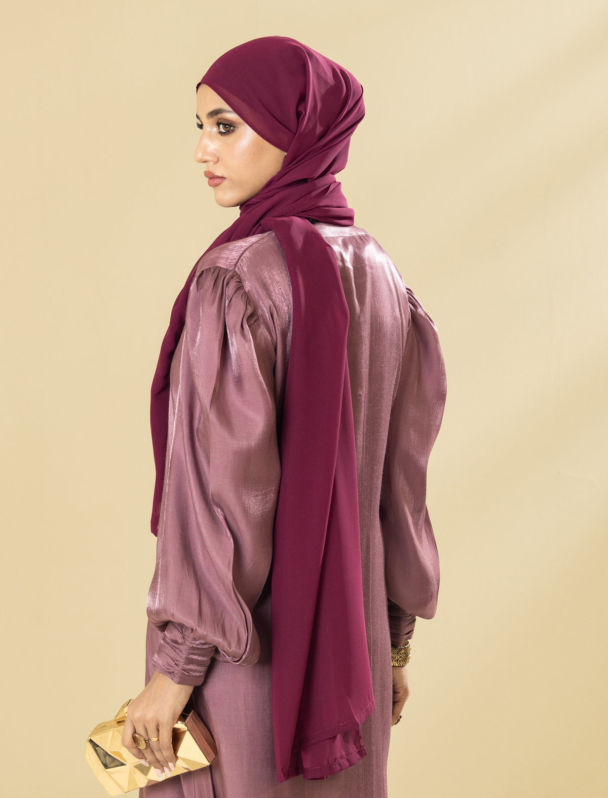 Hijab-Maroon