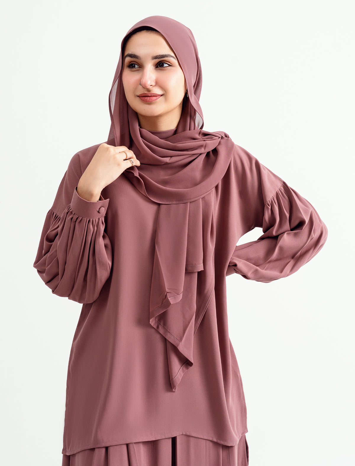 Hijab-Mauve
