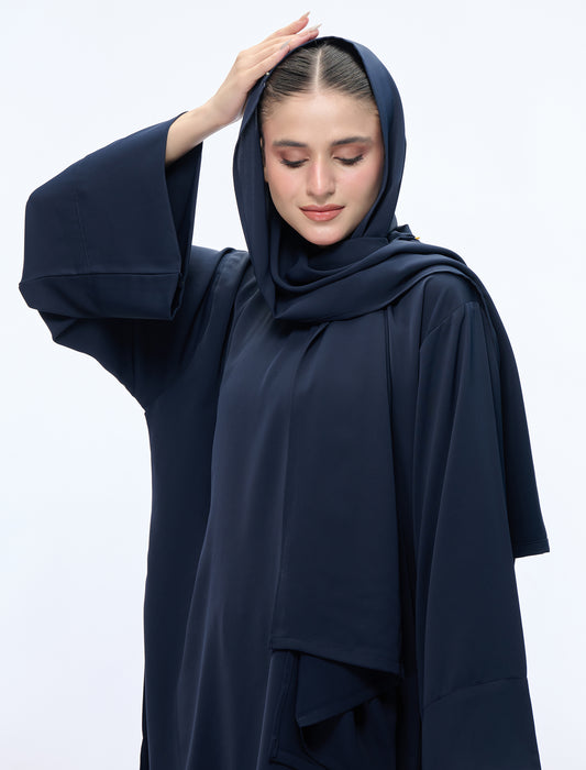 Hijab-Navy Blue