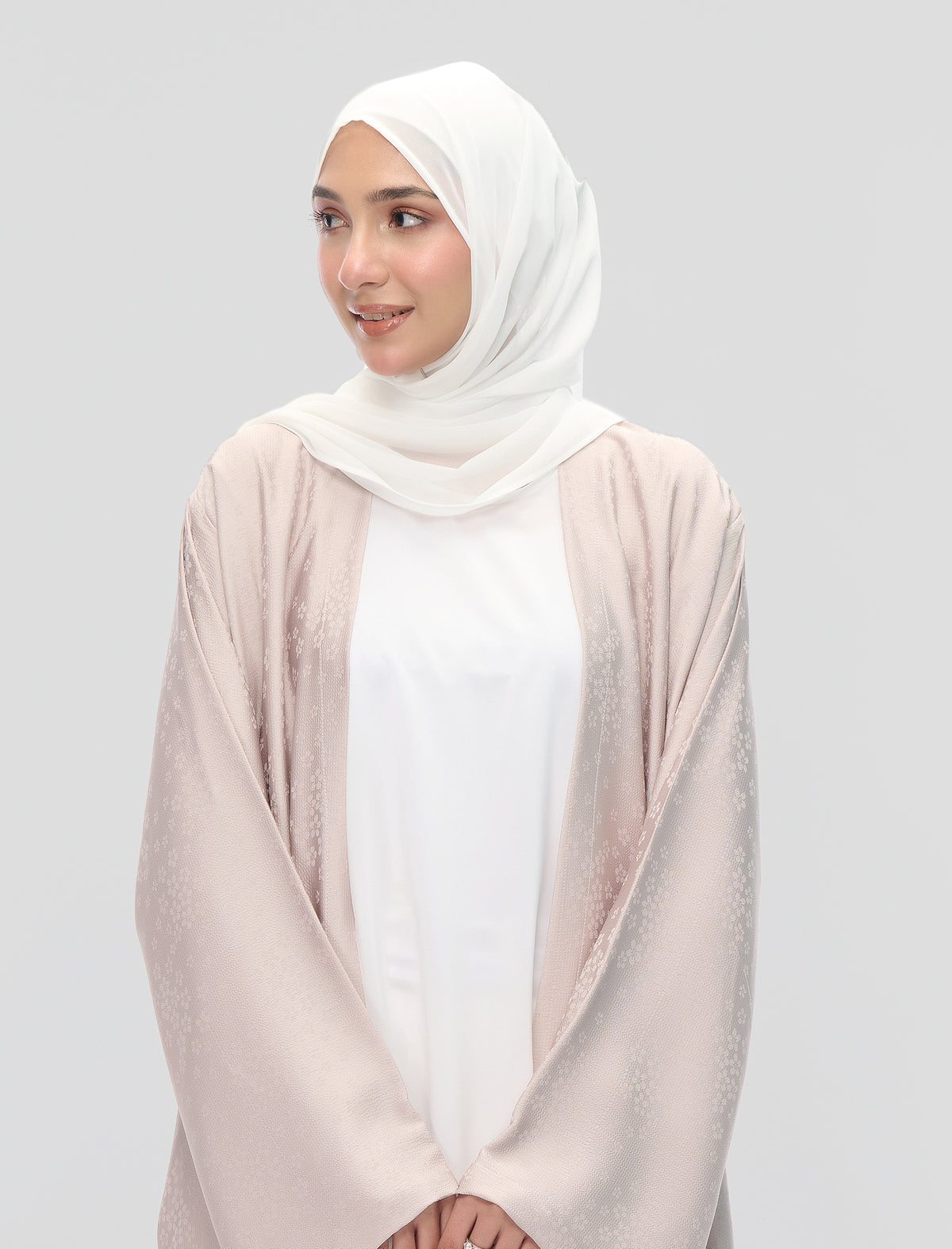 Hijab-White