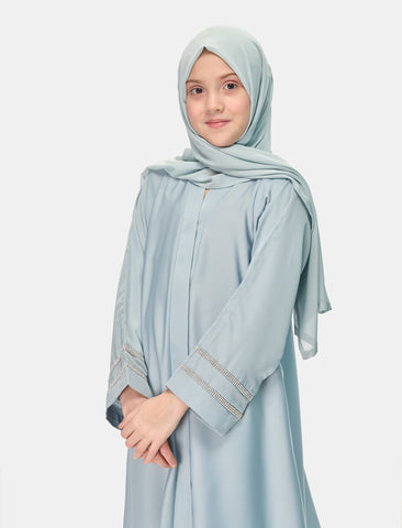 KIDS ABAYA – ICE BLUE (KIDS)
