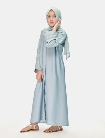 KIDS ABAYA – ICE BLUE (KIDS)