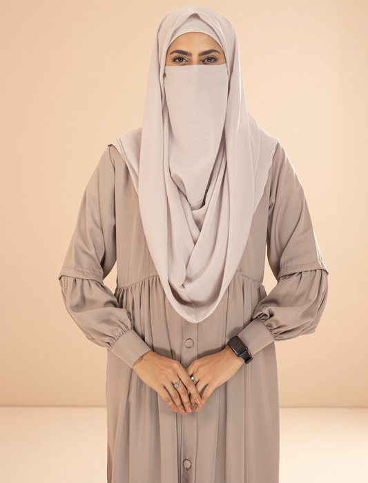 MISRI HIJAB-IVORY