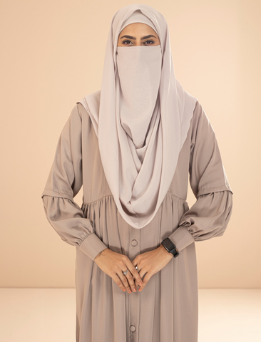 MISRI HIJAB-IVORY