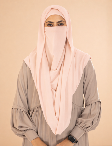 MISRI HIJAB-POWDER PINK