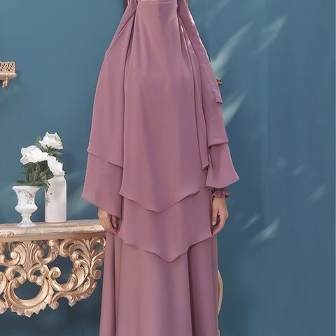 SHANAZ KHIMAR ABAYA (2PCS)