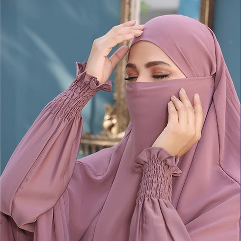SHANAZ KHIMAR ABAYA (2PCS)