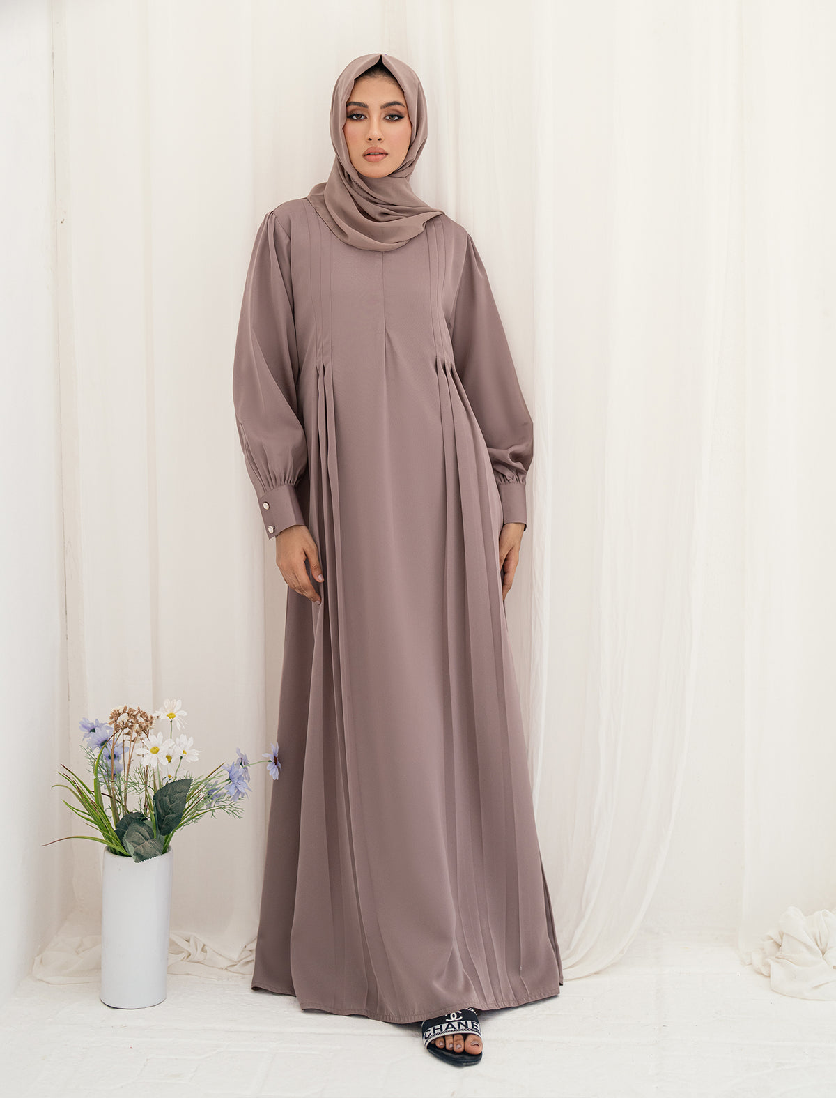 KUTHBAN MAXI ABAYA - BEIGE