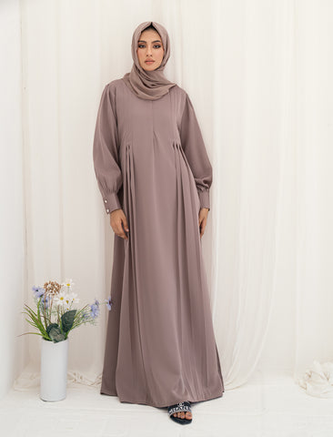 KUTHBAN MAXI ABAYA - BEIGE