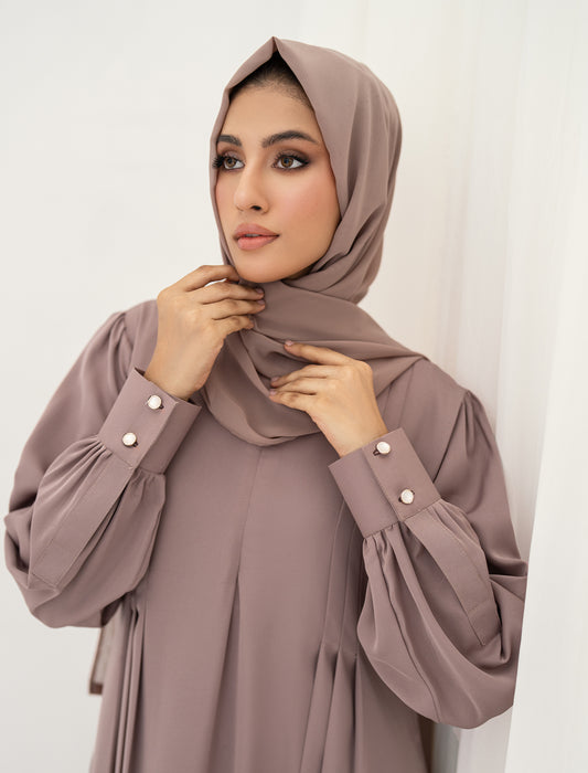 KUTHBAN MAXI ABAYA - BEIGE