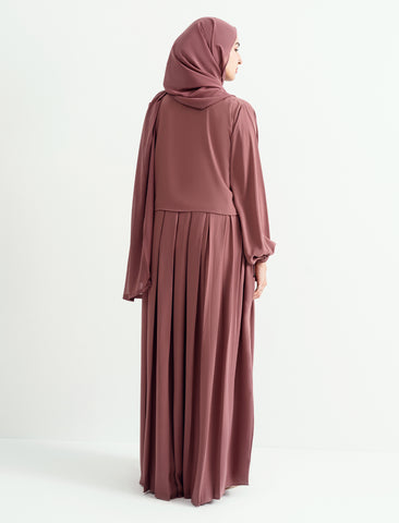 LUNA ABAYA – MUAVE TAUPE