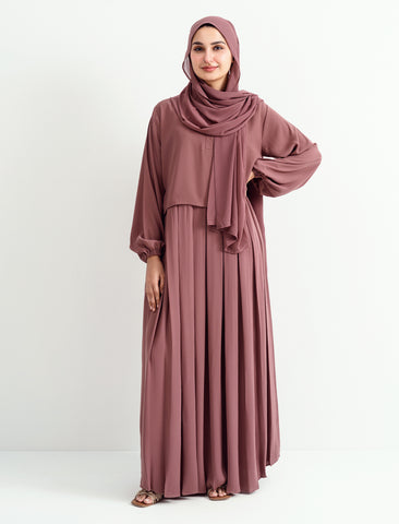 LUNA ABAYA – MUAVE TAUPE