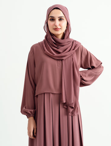 LUNA ABAYA – MUAVE TAUPE