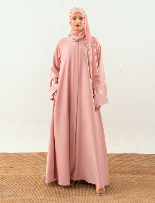 MIA ABAYA- BLUSH PINK