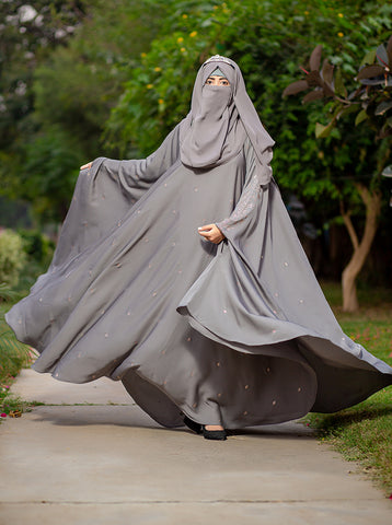 MUZNAH ROYAL BUTTERFLY ABAYA