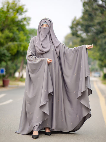 MUZNAH ROYAL BUTTERFLY ABAYA