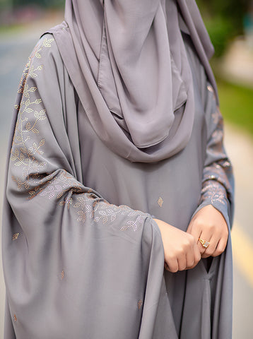 MUZNAH ROYAL BUTTERFLY ABAYA