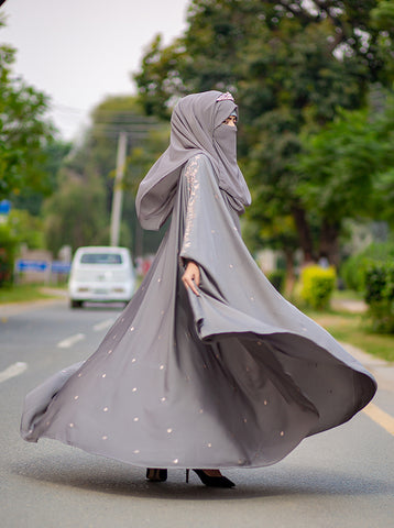 MUZNAH ROYAL BUTTERFLY ABAYA